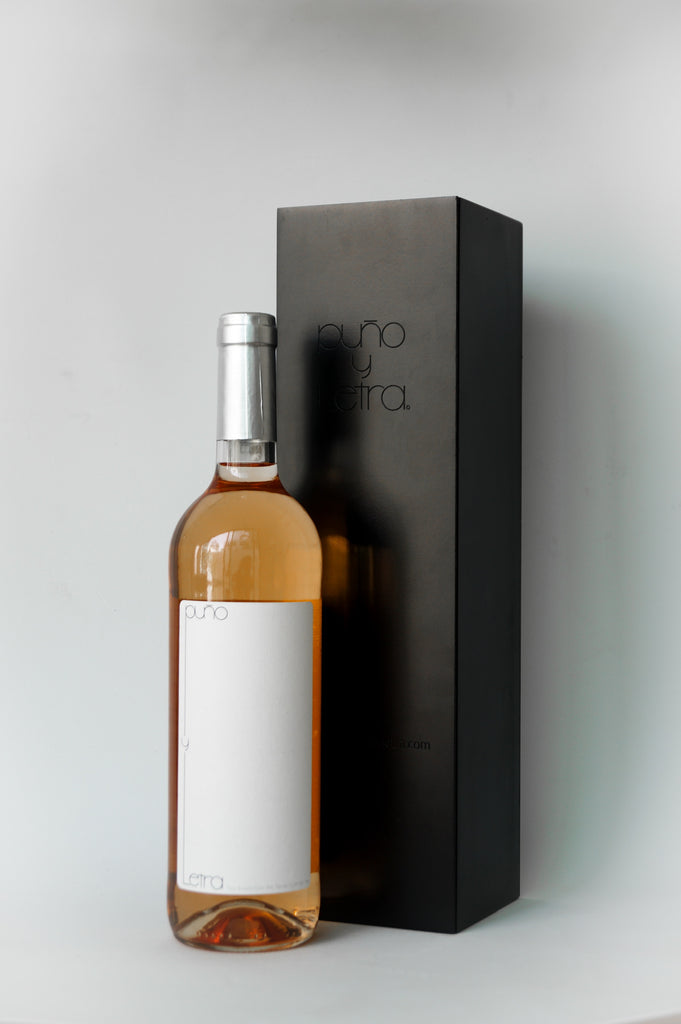 Vino Rosado Puño y Letra - Diseño 100% Personalizado